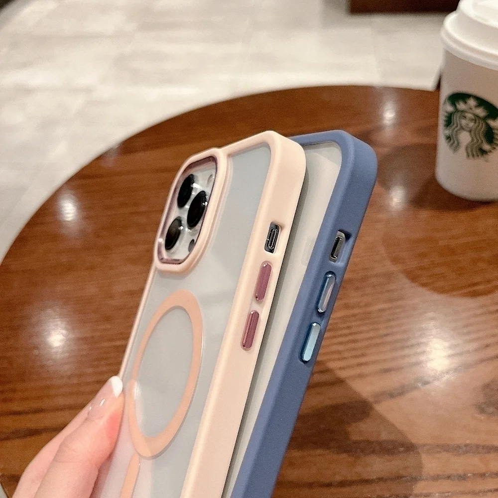 MagSafe Case iPhone 15, iPhone 14, iPhone 13, iPhone 12, iPhone 15 Plus, 14 Plus